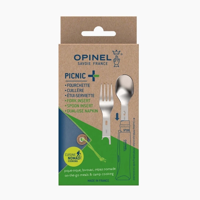 Opinel Plus Picnic Spoon And Fork (2178)