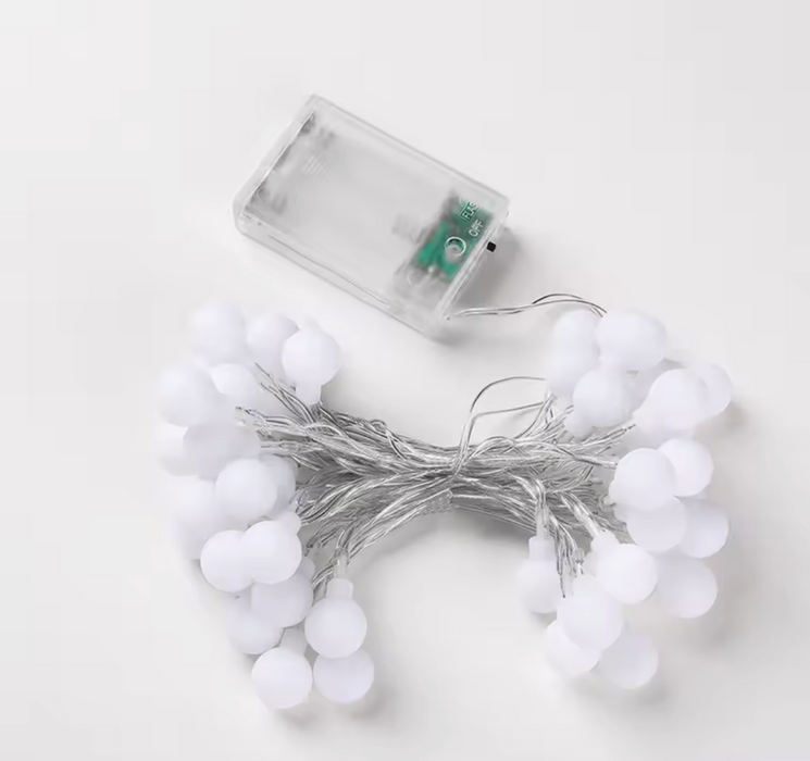 Blackdeer 2.3cm Crystal Bubble String Light Battery 5m