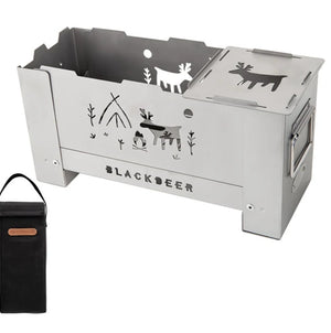 Blackdeer Hephaestus Titanium Folding Wood Stove