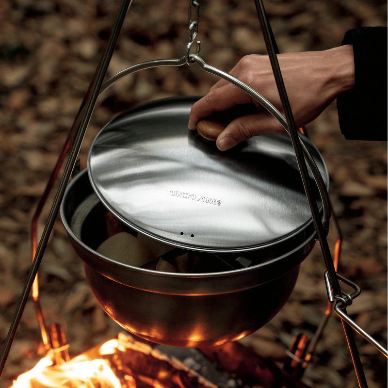 Uniflame Takibi Pot 26 cm Lid