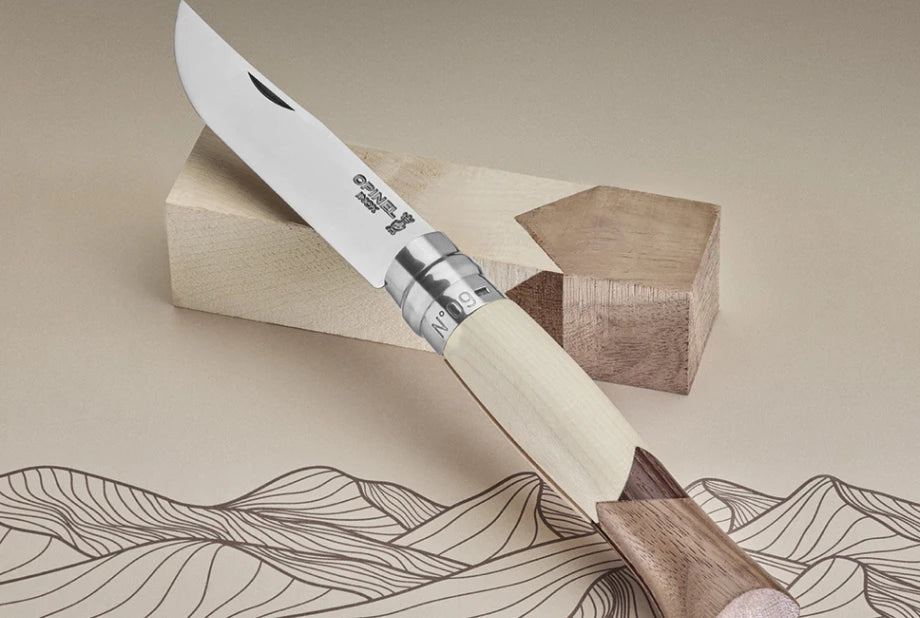 Opinel No.09 Cime Stainless Steel Folding Knife (3103)