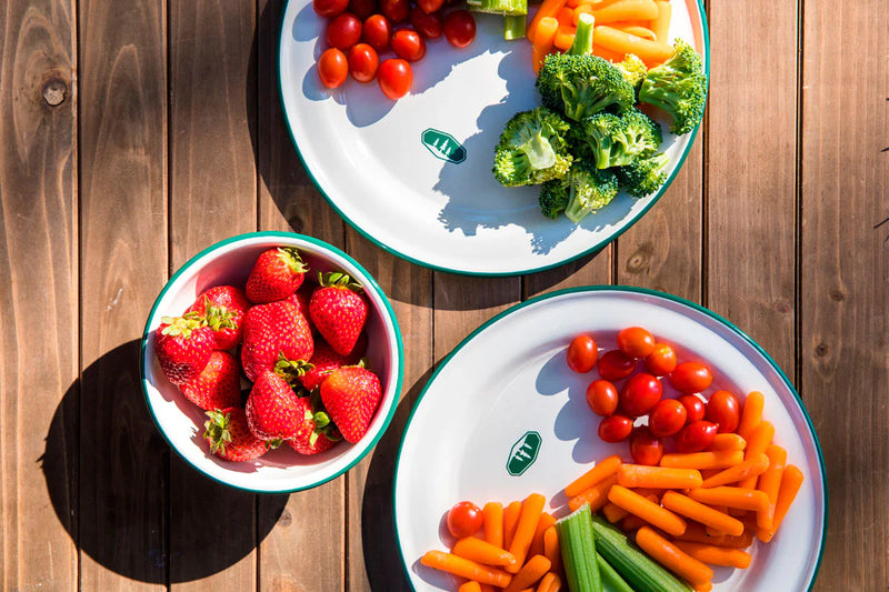 GSI Enamelware 10 Inch Plate Deluxe