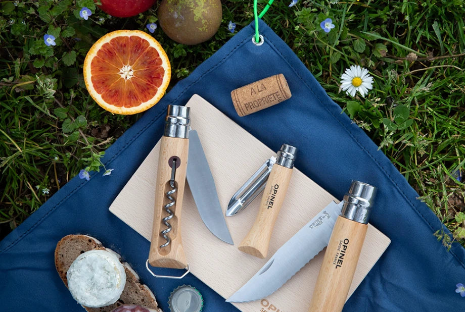 Opinel Nomad Set With No.10 Corkscrew Bottle Opener (2614)