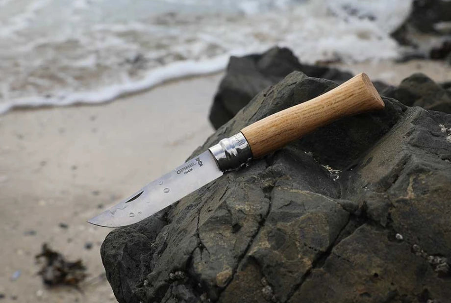 Opinel No.09 Stainless Steel Wood Handle