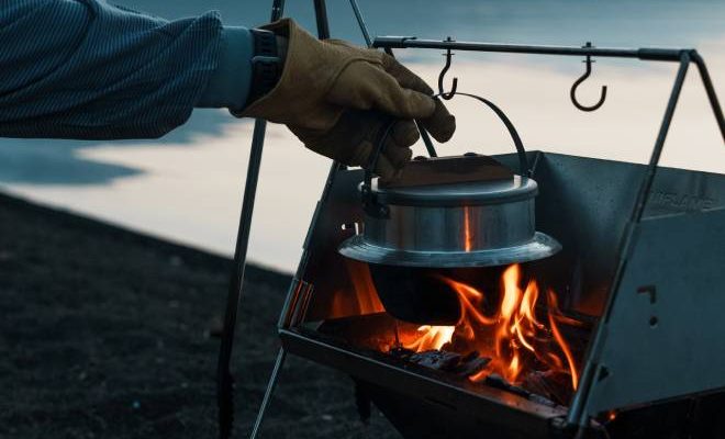 Uniflame Takibi Base Solo Wind Screen