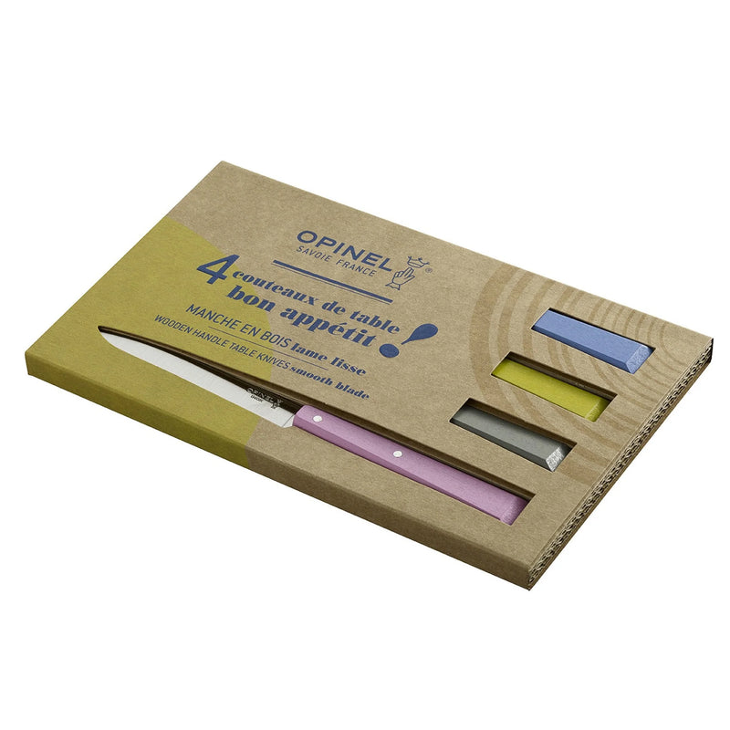 Opinel Bon Appetit Table Knives Set Of 4