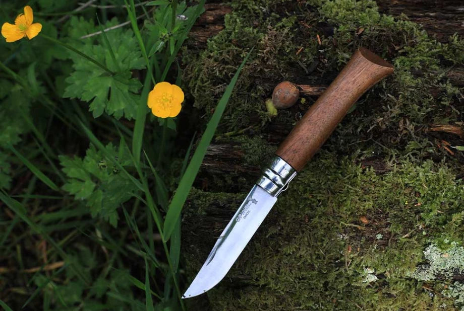 Opinel No.09 Stainless Steel Wood Handle