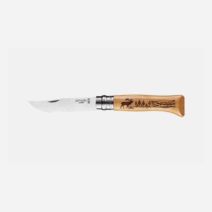 Opinel No.08 Stainless Steel Animalia