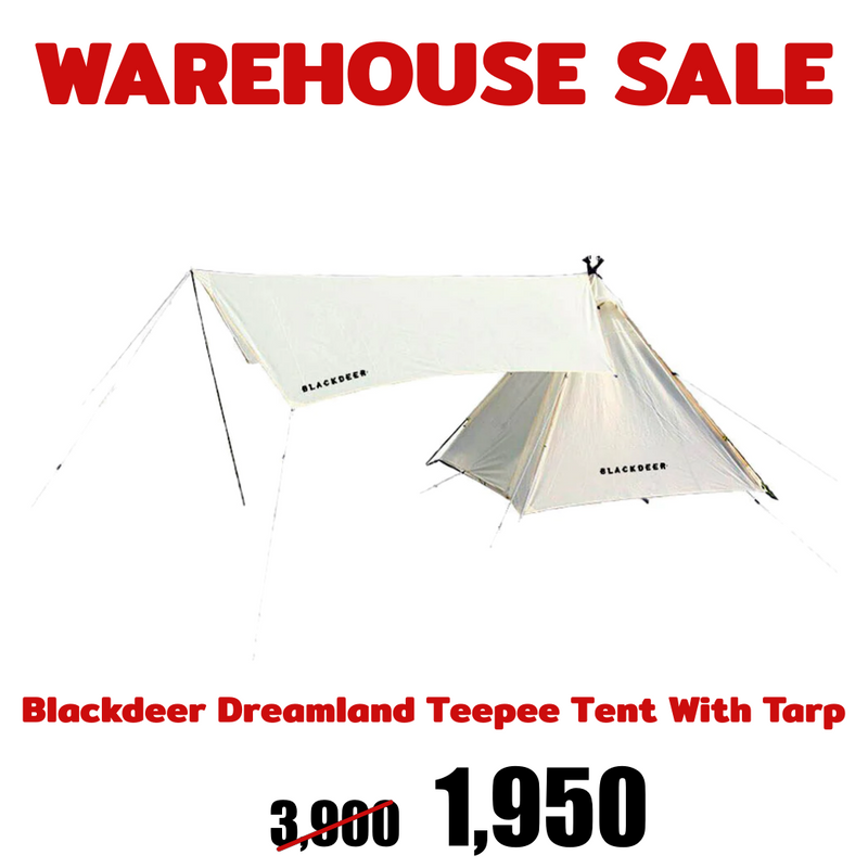 WHS Blackdeer Dreamland Teepee Tent With Tarp