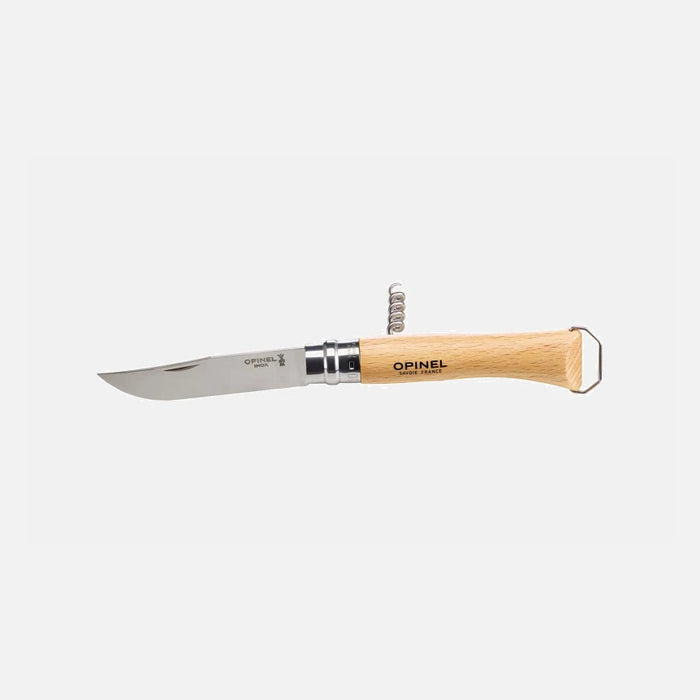 Opinel No.10 Plumier With Corkscrew & Bottle Opener (2620)