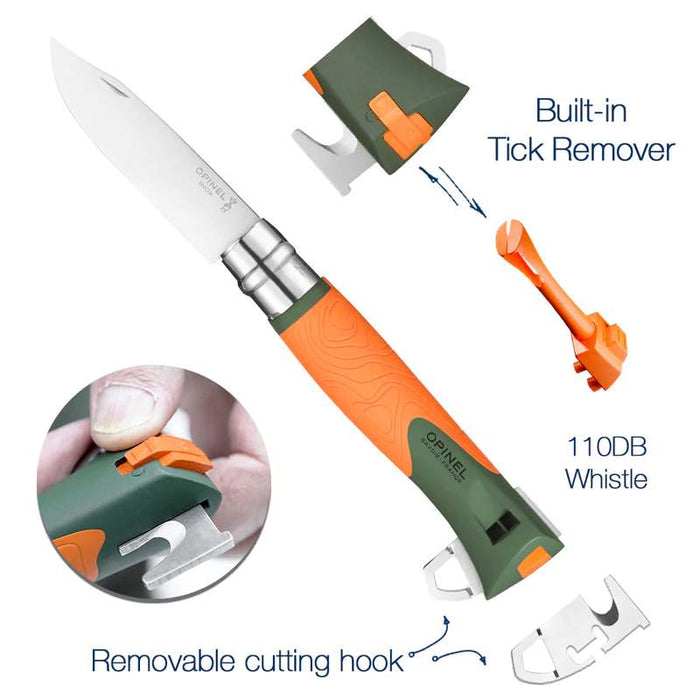 Opinel No.12 Explorer With Tick Remover
