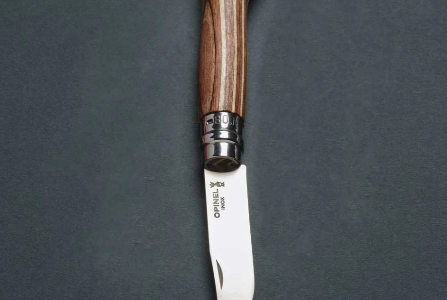 Opinel No.08 Stainless Steel Laminated Birch