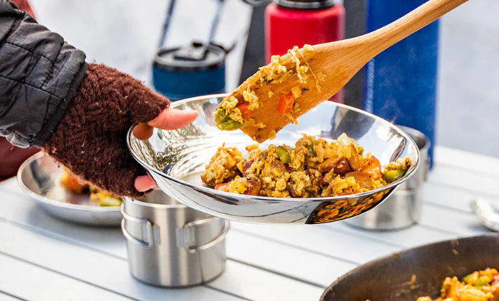 GSI Glacier Stainless Deep Plate