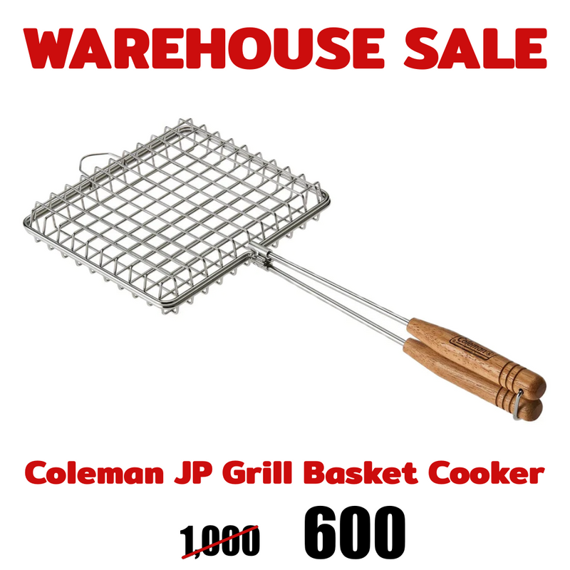 WHS Coleman JP Grill Basket Cooker 37304