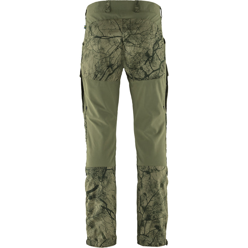 FR 2024 Keb Trousers Men Green Camo/Laurel Green