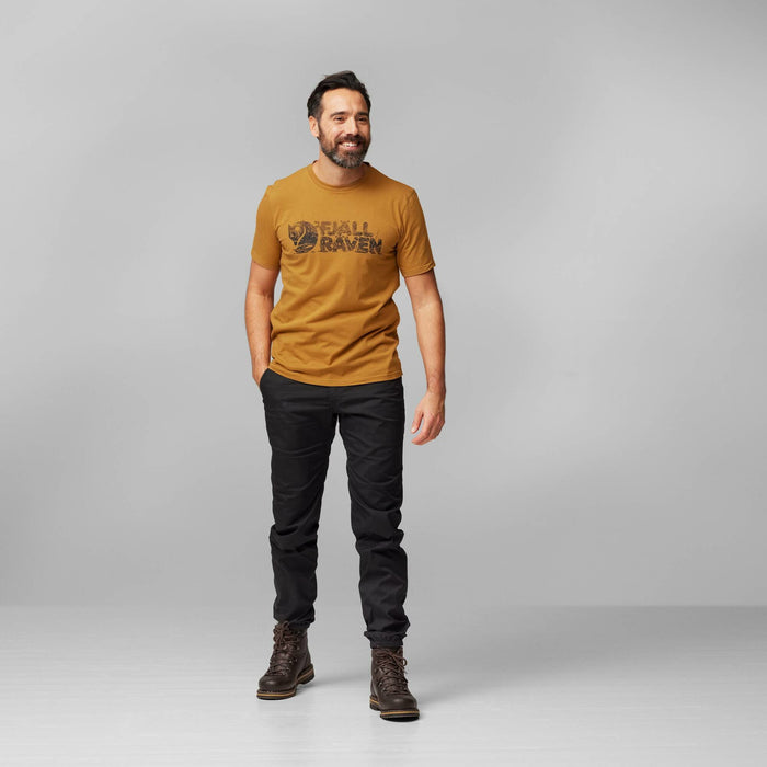 FR Lush Logo T-Shirt Men Fossil