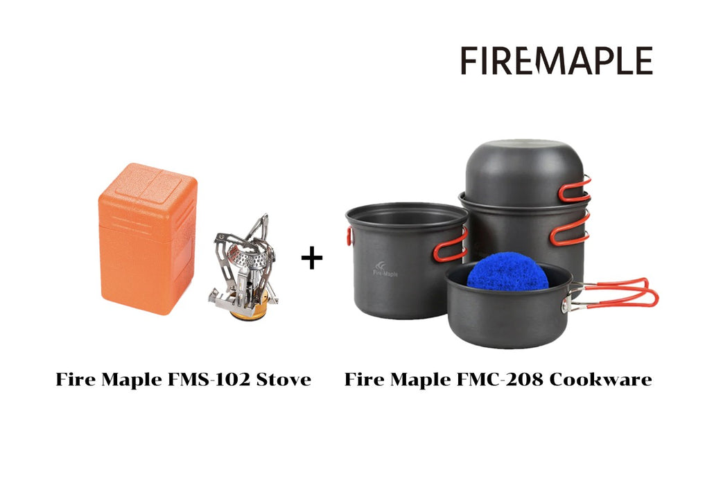 Fire Maple ชุดเดินป่า Compact (Set B) (FMC-208 + FMS-102)