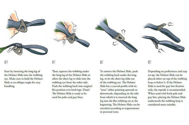 Nordisk Aluminium Helmet Slide