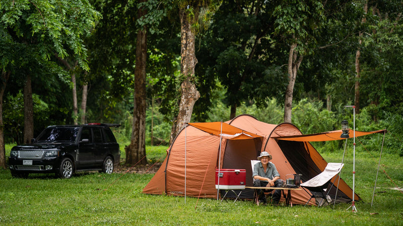 WHS Nordisk Reisa 4 PU Tent Cashew Brown