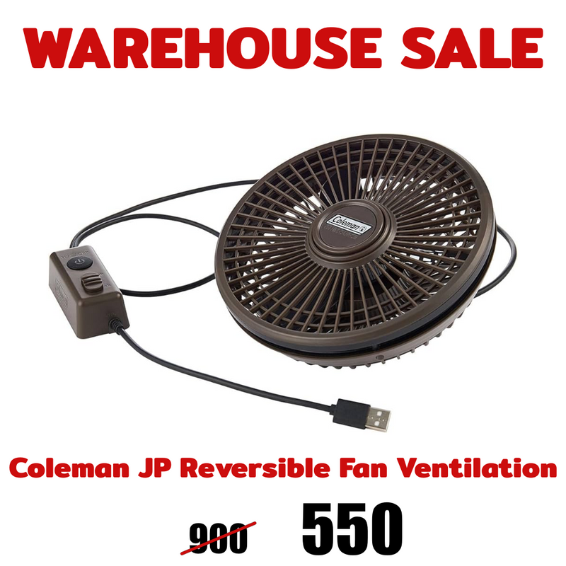 WHS Coleman JP Reversible Fan Ventilation 38828