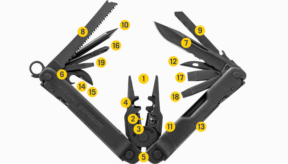 Leatherman Super Tool 300 EOD Black