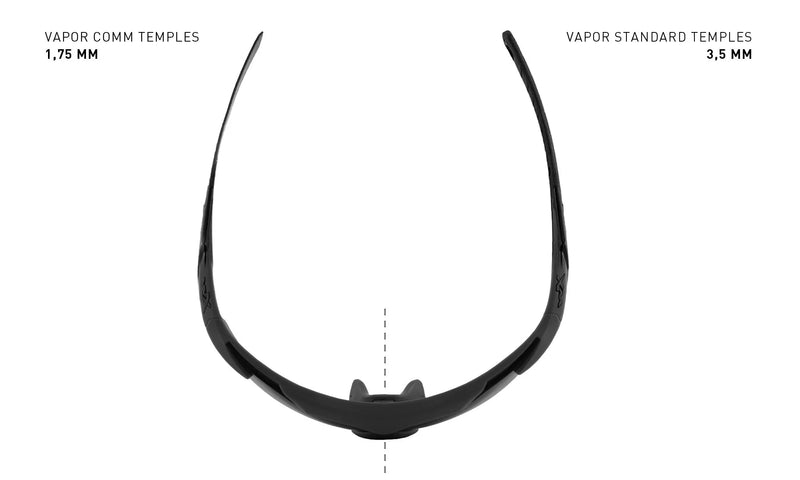 Wiley-X Vapor Comm Temples