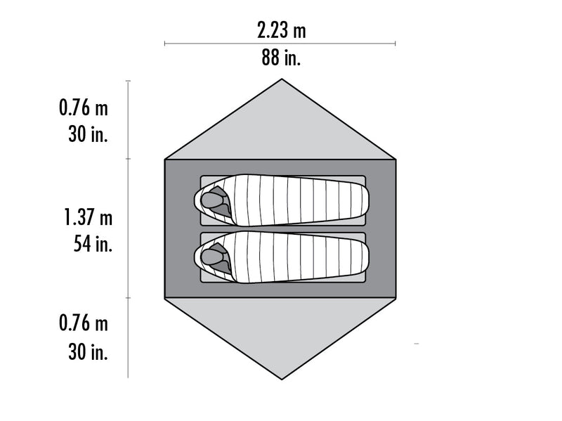 MSR Zoic 2 Tent