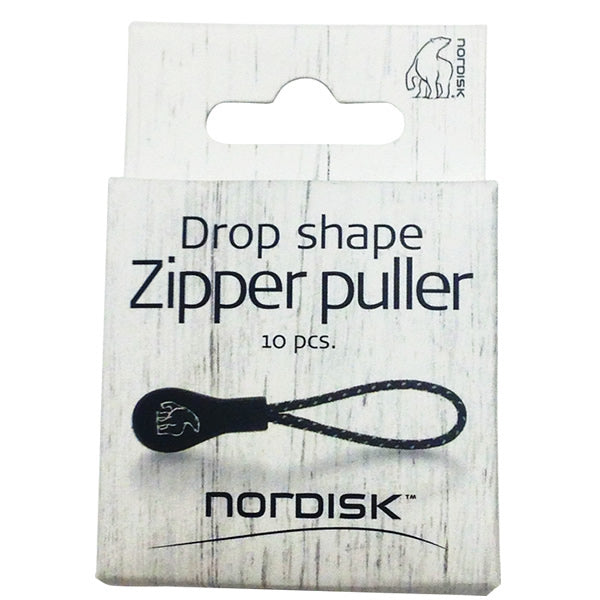 WHS Nordisk Zipper Puller Drop Shape Bear