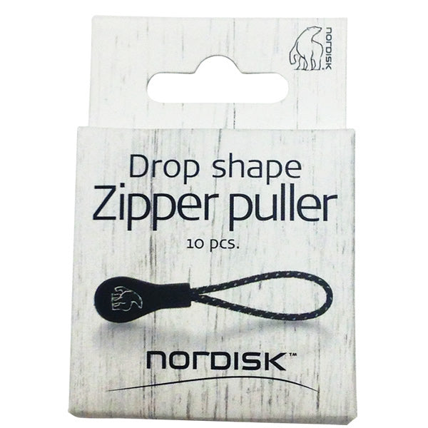 Nordisk Zipper Puller Drop Shape Bear