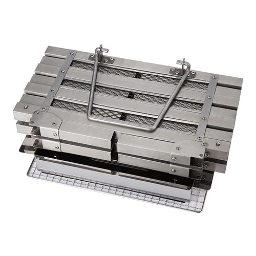 Coleman JP Fireplace Stainless 23233 — Thailandoutdoorshop