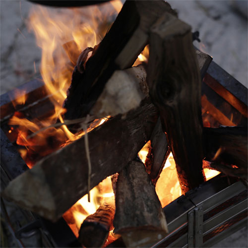 Coleman JP Fireplace Stainless 23233 — Thailandoutdoorshop
