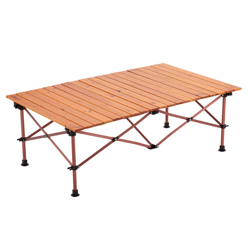 【廃番】Coleman / Wood Roll 2Stage Table 110 Coleman JP Natural Wood Roll Table Vintage 110 26802