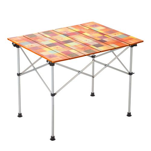 未使用！Coleman NATURAL MOSAIC ROLL TABLE 90 WHS Coleman JP Natural Mosaic Roll Table 90 31292