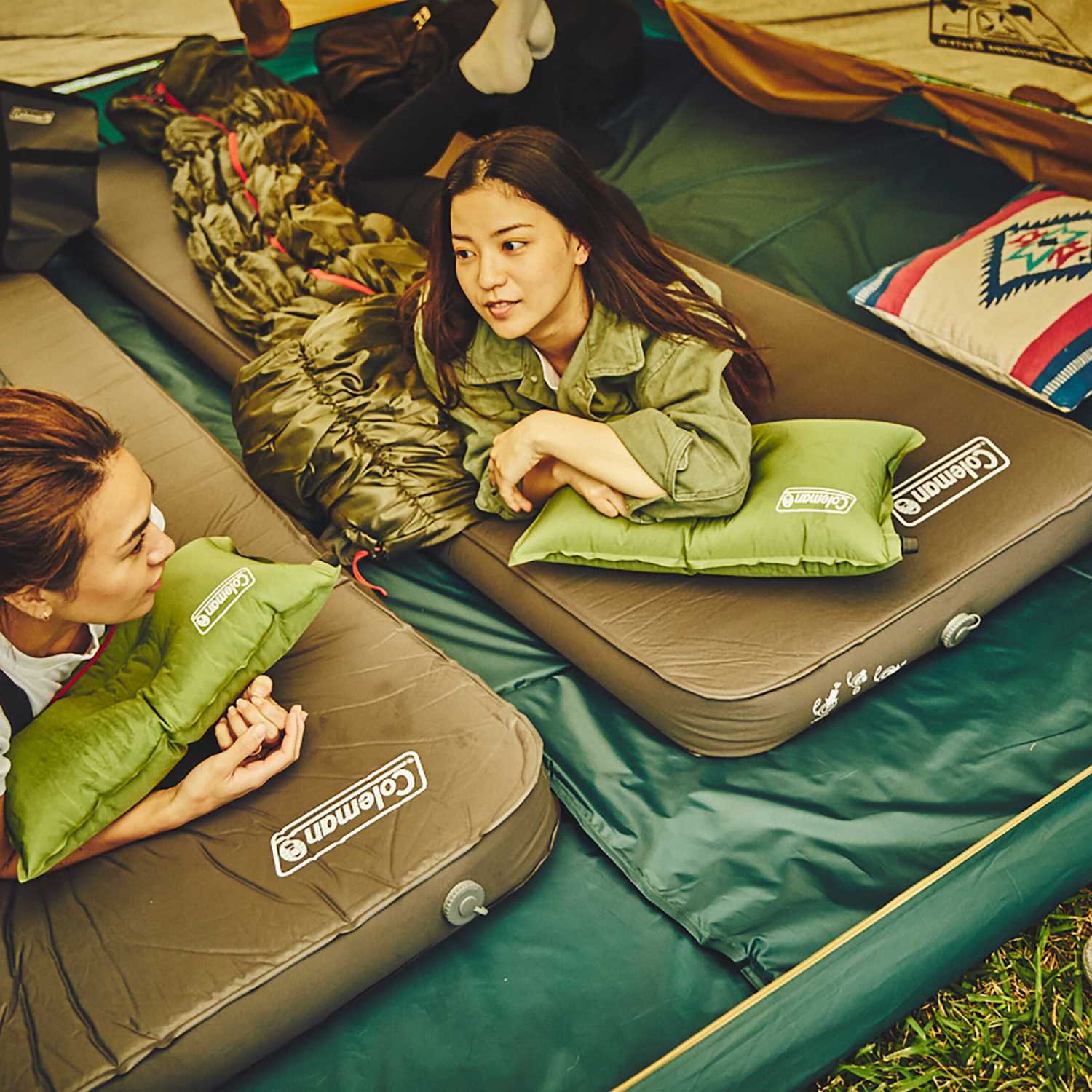 Coleman JP Camper Inflator Mat High Peak — Thailandoutdoorshop