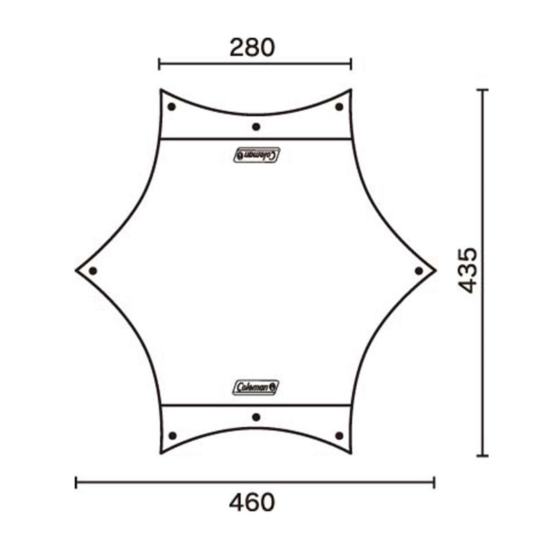 WHS Coleman JP XP Hexa Tarp MDX+ 36441
