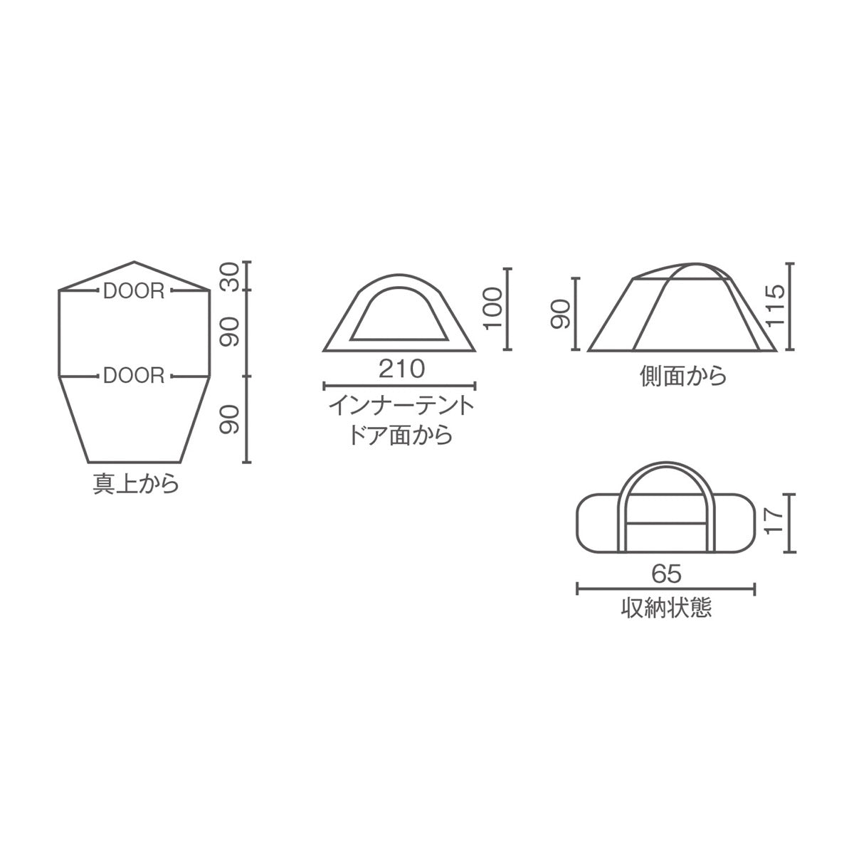 Coleman JP Instant-Up Dome S 39089