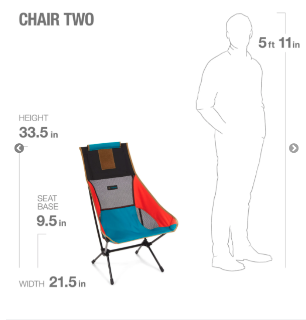 WHS Helinox Chair Two