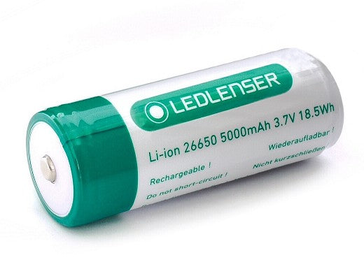Ledlenser 26650 Li-Ion Batt 3.7V 5000 mAh (MT14)