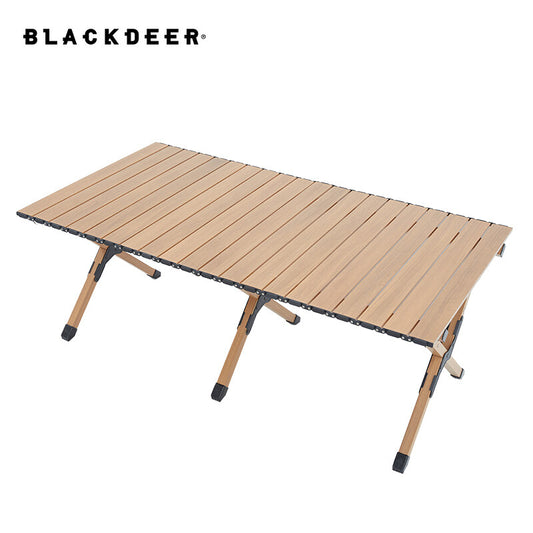 Blackdeer Wood Veins Aluminum Egg Roll Table 120