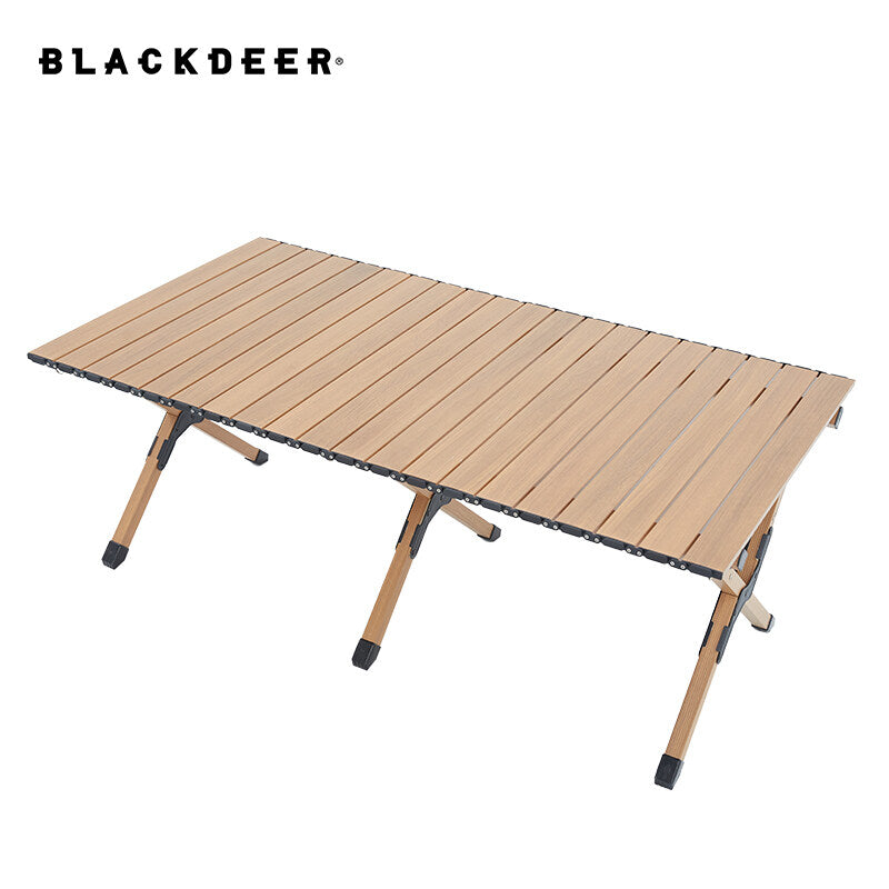Blackdeer Wood Veins Aluminum Egg Roll Table 120