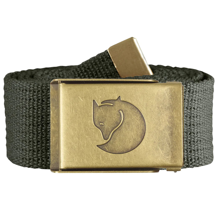 FR Canvas Brass Belt 4cm