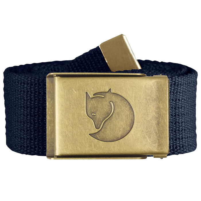 FR Canvas Brass Belt 4cm