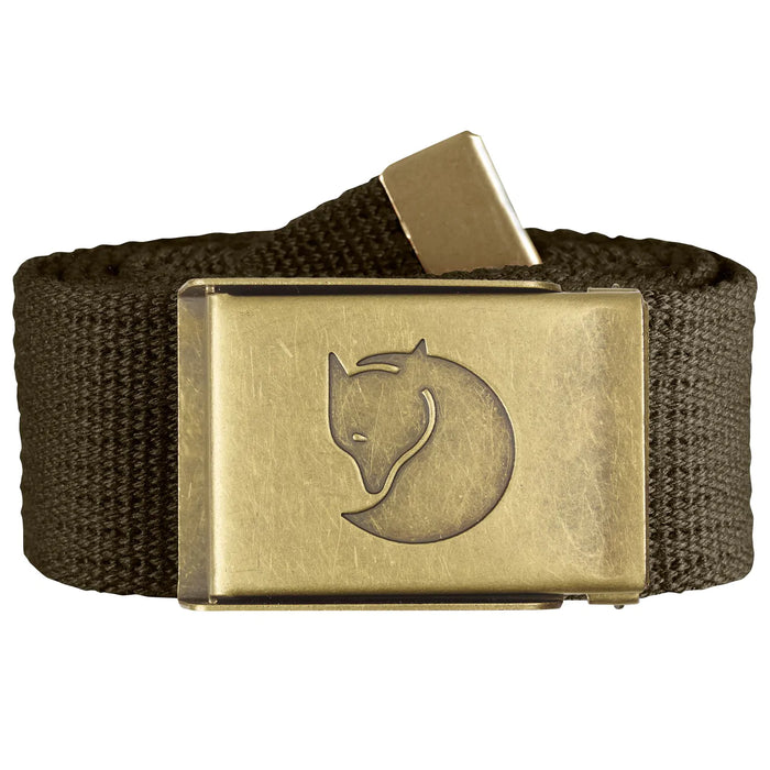 FR Canvas Brass Belt 4cm
