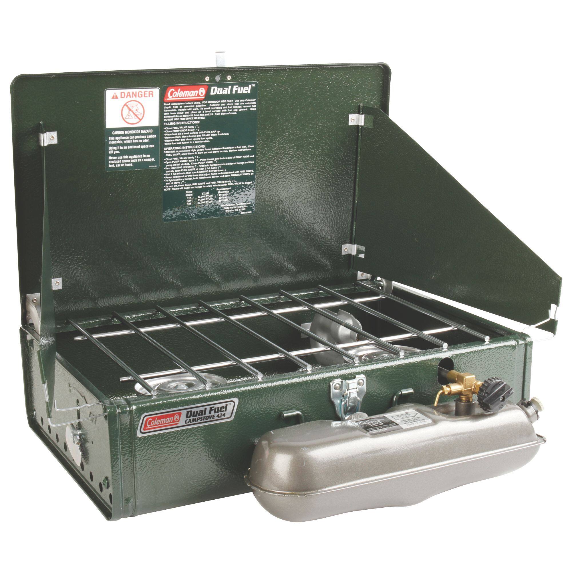 Coleman US 424 Dual Fuel 2-Burner Stove 03648 — Thailandoutdoorshop