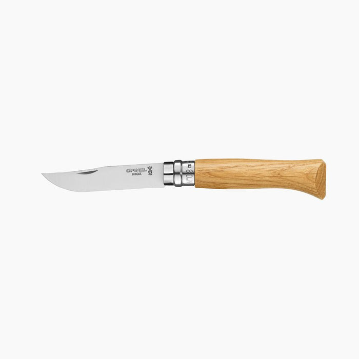 Opinel No.08 Stainless Steel Wood Handle