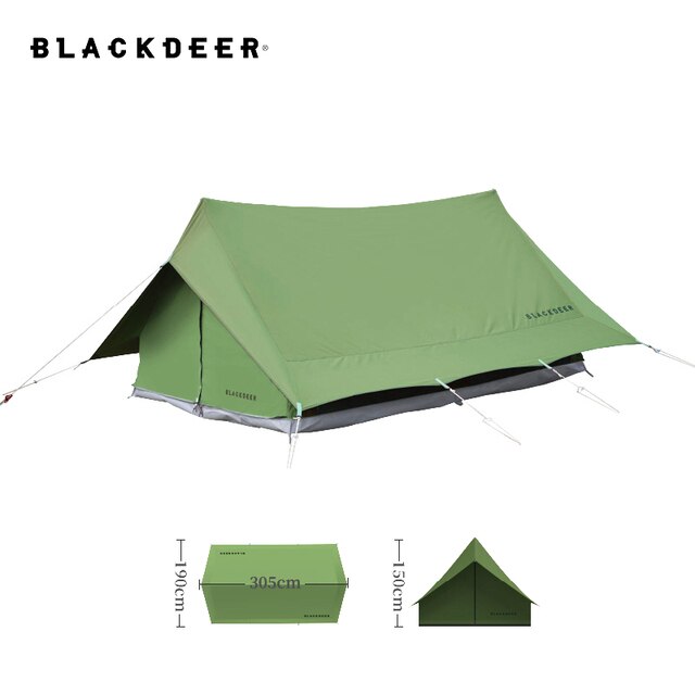 WHS Blackdeer Nest Cotton Double Peak Tent — Thailandoutdoorshop