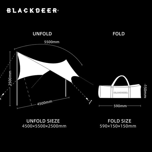 WHS Blackdeer Yun Vinyl Coated Tarp