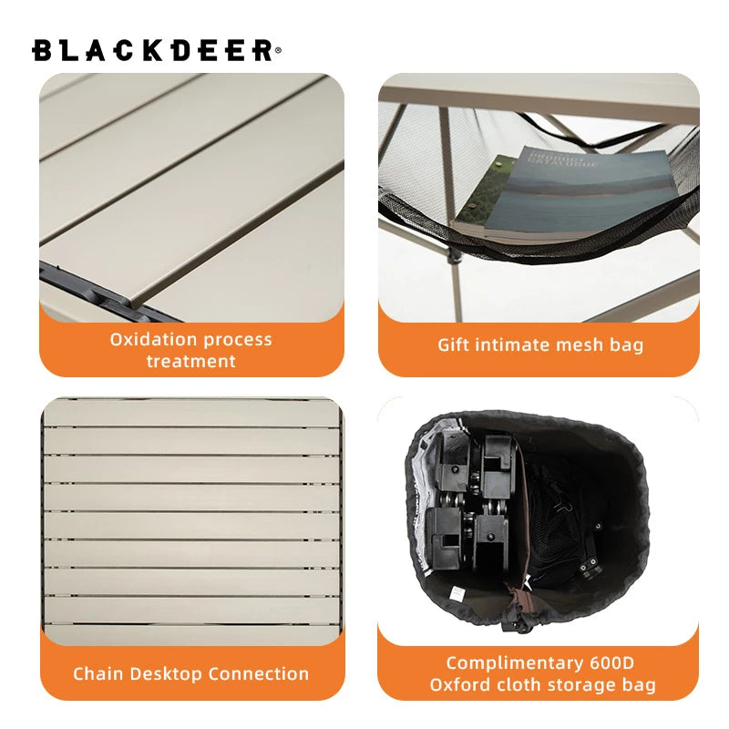 Blackdeer Aluminum Alloy Egg Roll Table