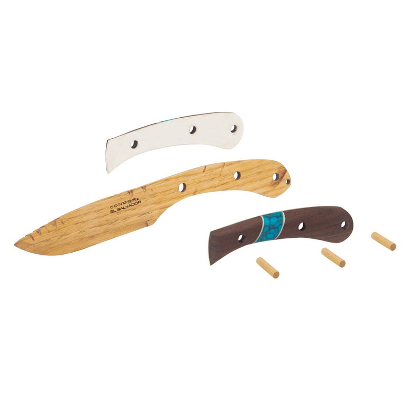 Condor Blue River Wooden Knife Kit