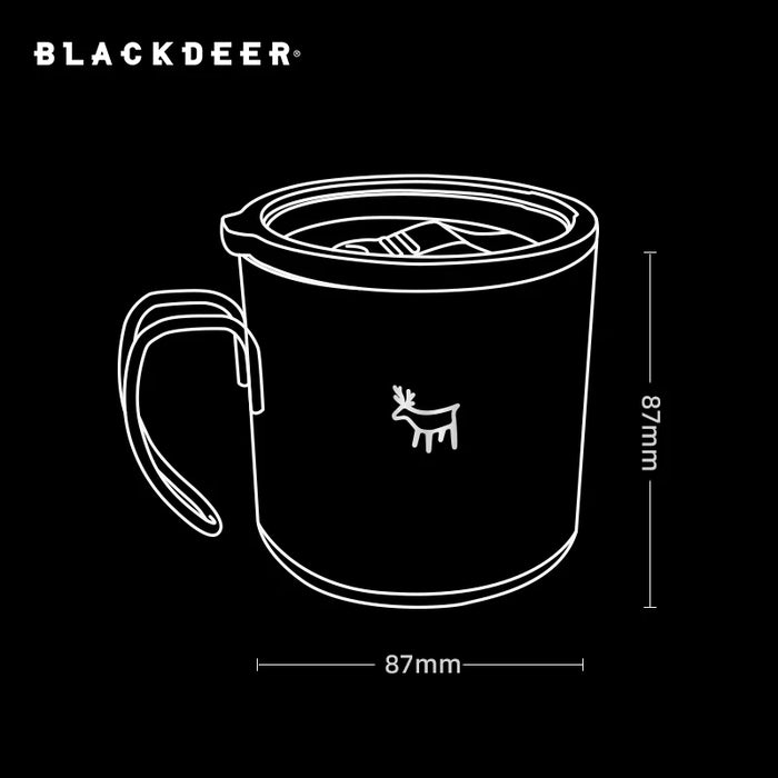 Blackdeer Color Stainless Steel Handle Cup